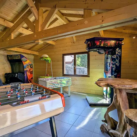 בית נופש Familial Spacieux Avec Spa, Sauna Et Salle De Jeux - Fr-1-589-750 Ban-sur-Meurthe-Clefcy